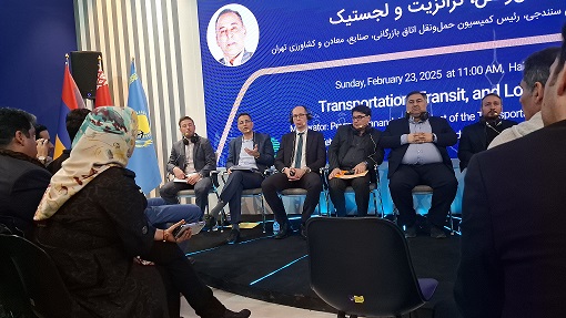 سخنرانی مدیرعامل شرکت راه آهن حمل و نقل در خصوص