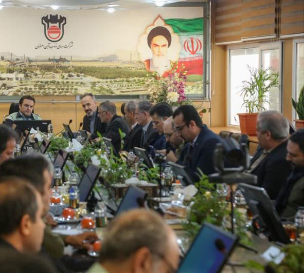 برگزاری جلسه هم افزایی مسئولان شرکت های ریلی با ذوب آهن و  تامین کنندگان مواد اولیه